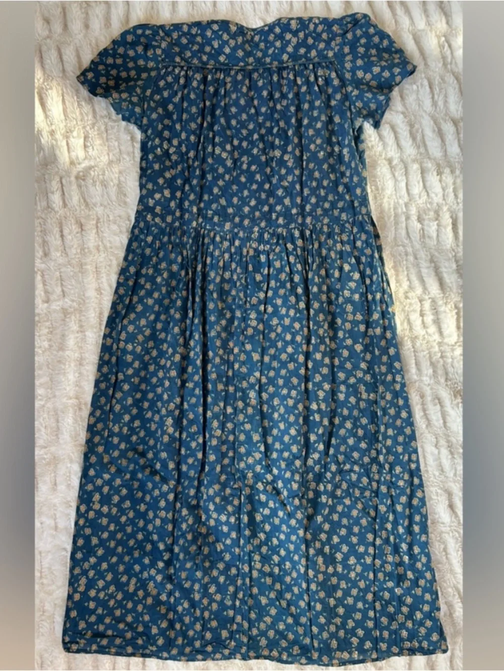 New Christy Dawn The Dawn Dress Navy Poppy - Picture 11 of 12